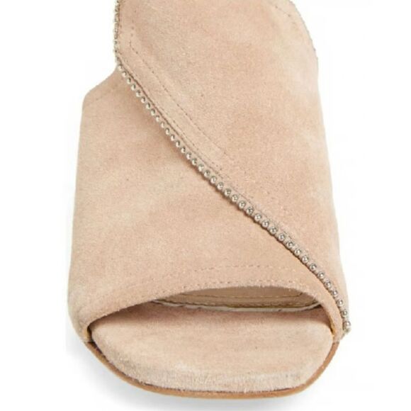 ✨RAG & BONE Myla Ball-Chain Suede Sz 40 Mules✨ - Picture 9 of 12